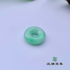 派瑞翡翠 翡翠平安扣吊坠 糯种 满绿 商品缩略图4