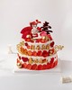 双层如意祝寿蛋糕（百分百进口动物奶油） 商品缩略图0