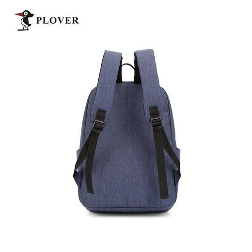 【清凉购特价89】PLOVER香港啄木鸟时尚休闲双肩背包蓝/黑2色任选 商品图6