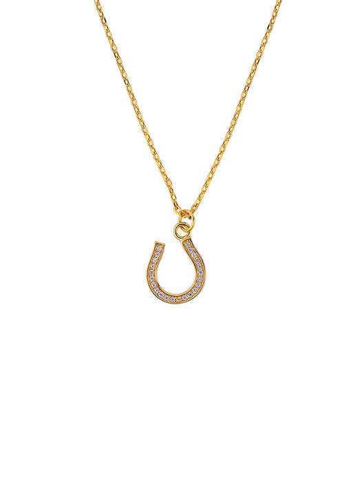 北京仓｜MYA-BAY-TINY HORSESHOE-马蹄形 吊坠 项链［比利时设计师］ 商品图0