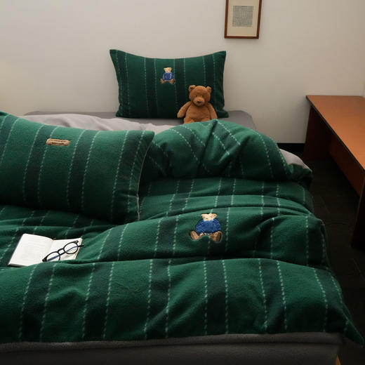 自然醒仿生羊咩绒布丁小熊四件套MT 商品图14