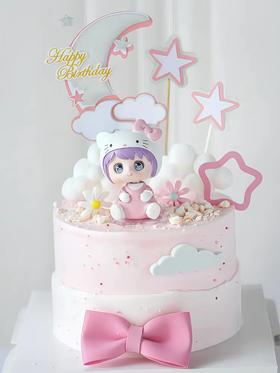 【梦幻kitty宝宝】叮当CAKE爆款儿童蛋糕-鲜果奶油蛋糕