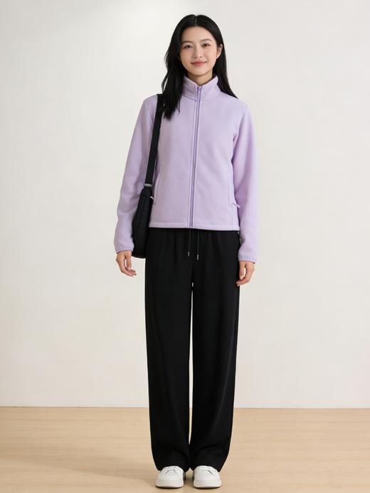 预售 臣禾【一秒速热】100D复合摇粒绒休闲外套JZ244010475 商品图2