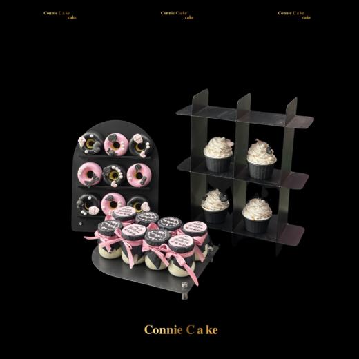 12岁女孩生日天花板✨ 黑粉色系甜品台 商品图3