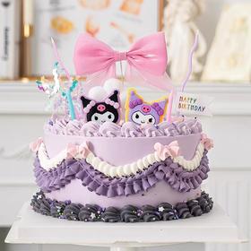 【库库洛2】叮当CAKE爆款儿童蛋糕-鲜果奶油蛋糕