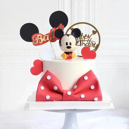 【米奇红蝴蝶】叮当CAKE爆款儿童蛋糕-鲜果奶油蛋糕 商品图0