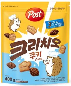 POST 巧克力玉米小麦混合谷物饼干麦片400g포스트 크리치오 쿠키400g 商品图0
