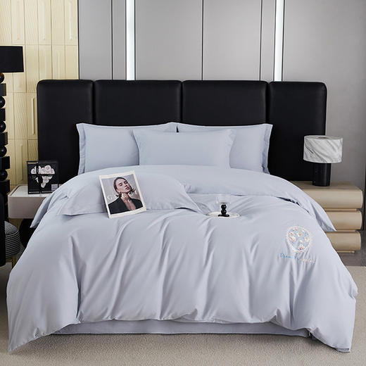 【专柜多样屋】茉莉花园/火山灰-磨毛床上四件套/220*240cm 商品图1