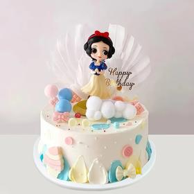 【白雪公主】叮当CAKE爆款儿童蛋糕-鲜果奶油蛋糕