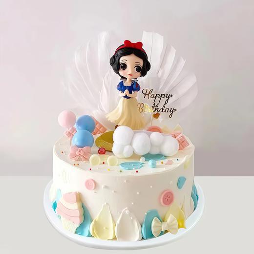 【白雪公主】叮当CAKE爆款儿童蛋糕-鲜果奶油蛋糕 商品图0