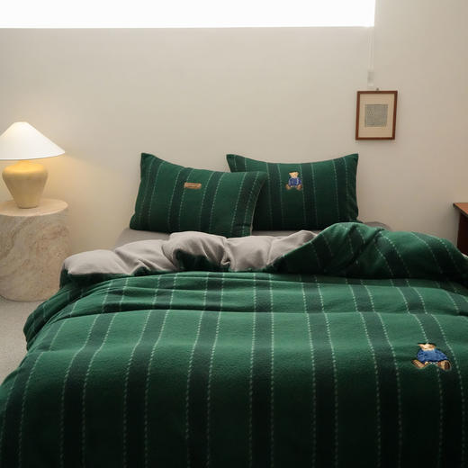 自然醒仿生羊咩绒布丁小熊四件套MT 商品图13