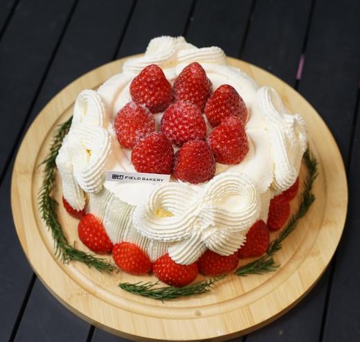 草莓蝴蝶结蛋糕 6寸 商品图2