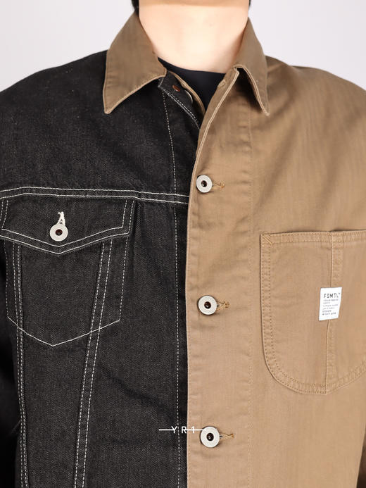 FDMTL | 二合一拼接牛仔工装外套 商品图5