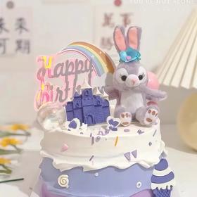 【星黛兔宝宝】叮当CAKE爆款儿童蛋糕-鲜果奶油蛋糕