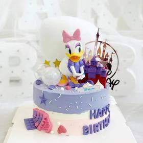 【黛西唐老鸭】叮当CAKE爆款儿童蛋糕-鲜果奶油蛋糕