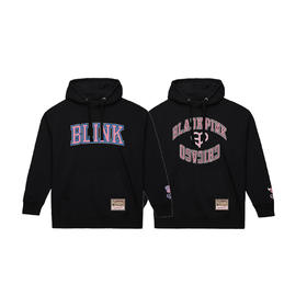 Mitchell&ness x BLACKPINK 联名芝加哥公牛/纽约尼克斯连帽卫衣