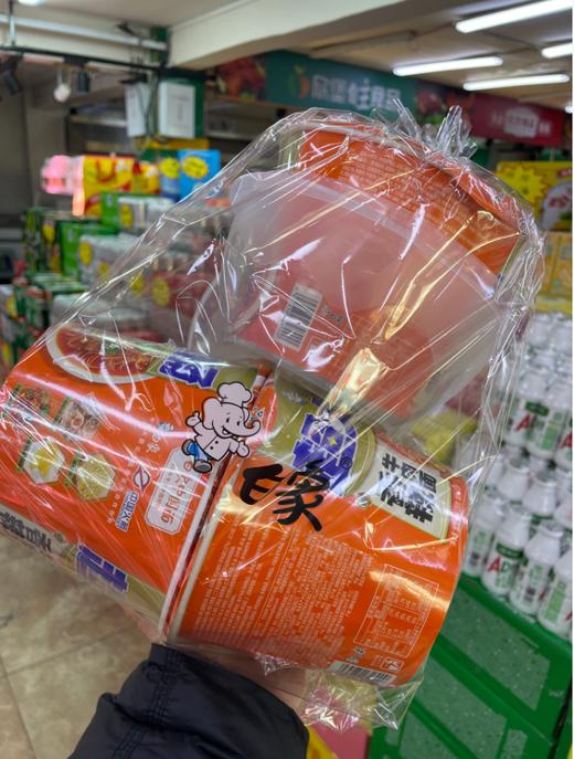 白象超大桶牛肉面3桶送小盆 商品图1