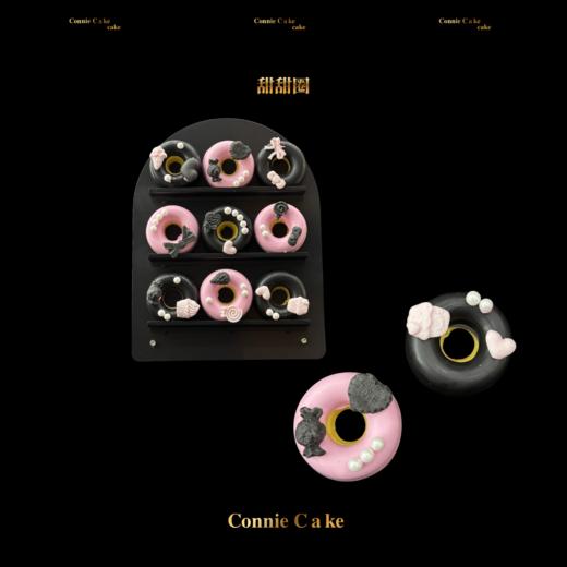 12岁女孩生日天花板✨ 黑粉色系甜品台 商品图6