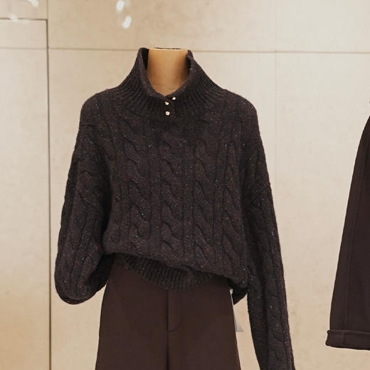 【部分现货】良木礼山羊绒上衣（D251102228F） 商品图0