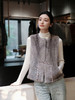盛唐婧 | 新中式进口水貂盘扣马甲-灰色 商品缩略图0