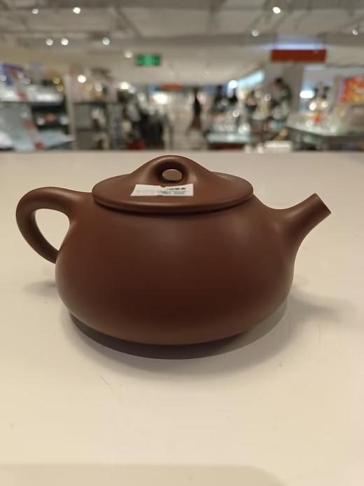 智慧底槽清紫泥景舟石瓢壶200ml段泥横刻子冶壶200ml 商品图1