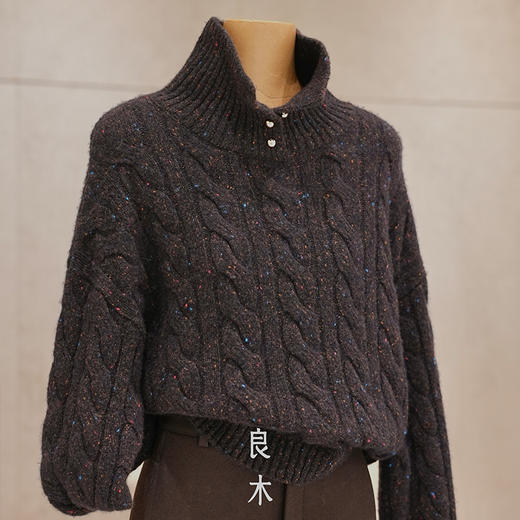 【部分现货】良木礼山羊绒上衣（D251102228F） 商品图1