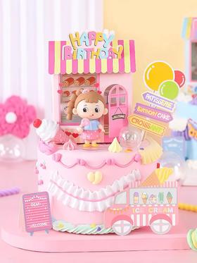 【超级露西】叮当CAKE爆款儿童蛋糕-鲜果奶油蛋糕