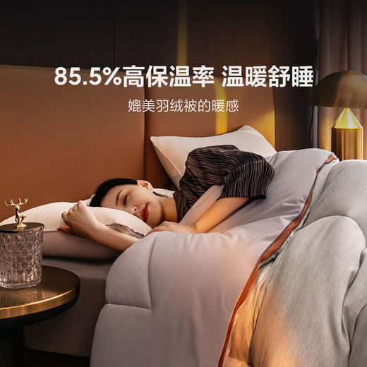 【多样屋专柜】每晚深睡石墨烯热凝双合被冬被200*230cm 商品图1