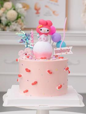 【美蒂兔】叮当CAKE爆款儿童蛋糕-鲜果奶油蛋糕