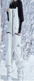 ISEEMIGGA雪服沙滩白基础款背带裤