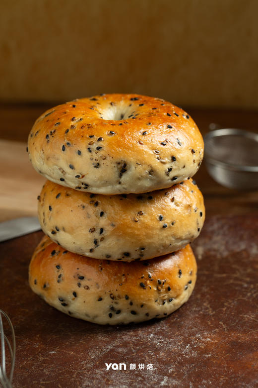 黑芝麻贝果 商品图1