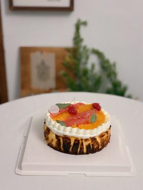 金柚子奶油佐原味巴斯克