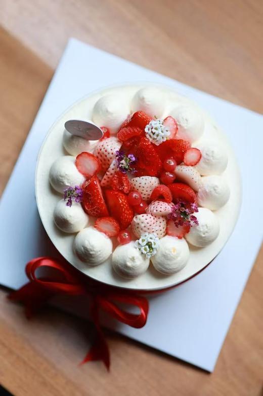 草莓香草轻乳酪蛋糕 商品图2