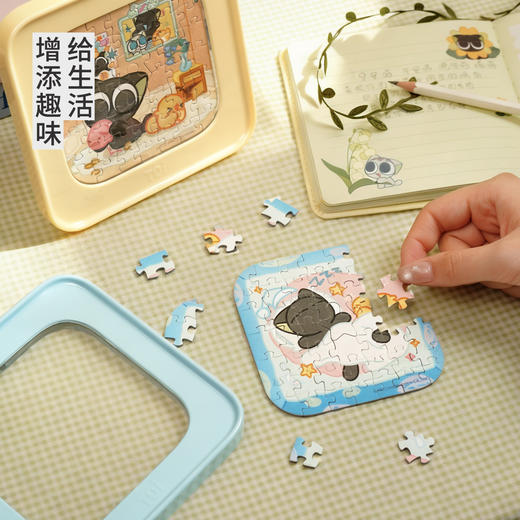 TOi图益-罗小黑战记-《小黑在干嘛？》-带框盲盒拼图（拍6发端盒） 商品图2