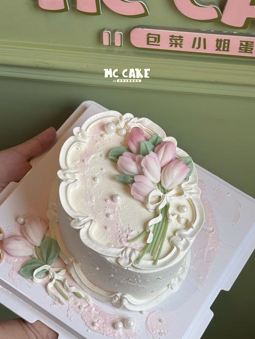 郁金香蛋糕 商品图0