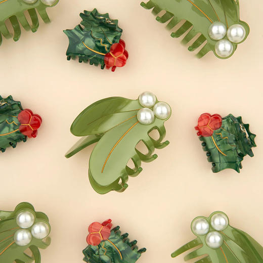 北京仓｜Coucou Suzette-MISTLETOE-珍珠 槲寄生 发抓［法国设计师］ 商品图4
