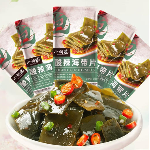 小胡鸭酸辣海带片350g 商品图3