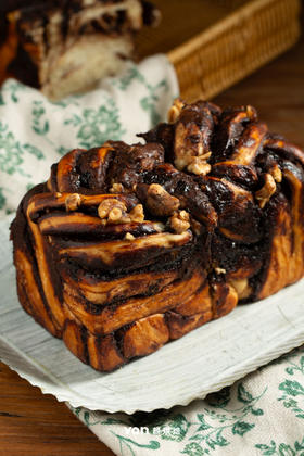 巧克力核桃吐司