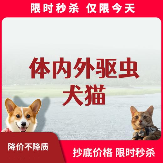 限时秒杀丨犬猫驱虫服务 商品图0