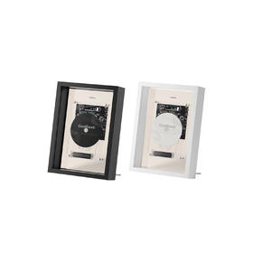 CoolGeek M1音乐画框CD机 动态艺术挂画蓝牙播放器家居工业美学创意装饰相框（需搭配音响使用）
