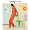 Threegun三枪 【华夫格】翻领开襟长袖长裤女士家居套家居服-82164D011 商品缩略图4