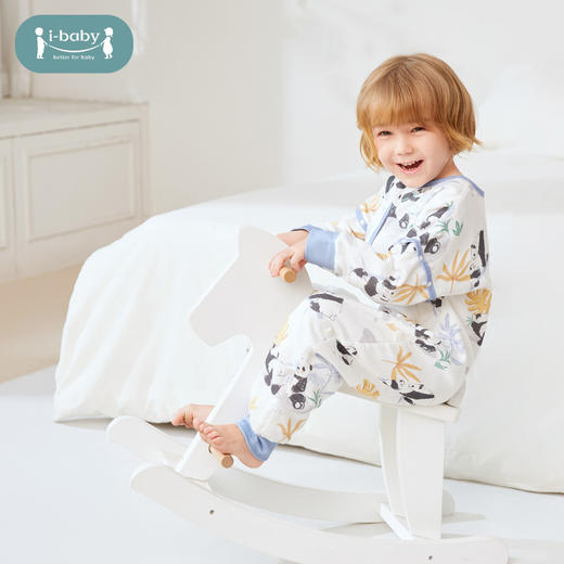 【79元80-90码清仓秒杀】ibaby×outlast太空科技恒温儿童四层纱布分腿睡被【若没货安排退款】 商品图3