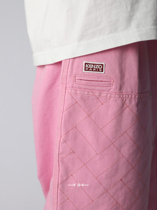 Kenzo | “KENZO Weave”双层膝盖裤 商品图3