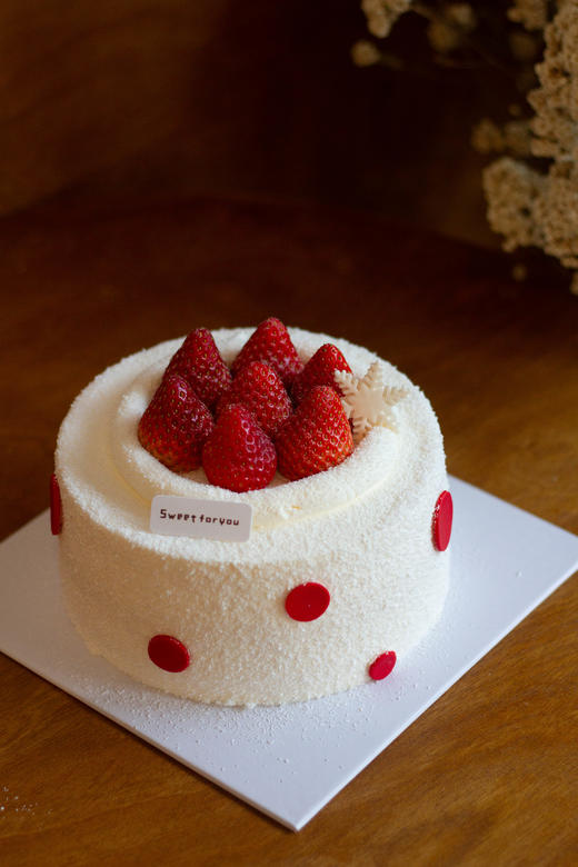 草莓椰椰天使蛋糕 商品图0