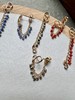 SpoiledBrat Jewelry前后立体碱水面包系列 | 珍珠/蓝色/橘色/银色耳钉 商品缩略图0