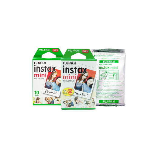 Fujifilm/富士 Checky instax mini胶片相纸 白边单/双盒装 商品图0