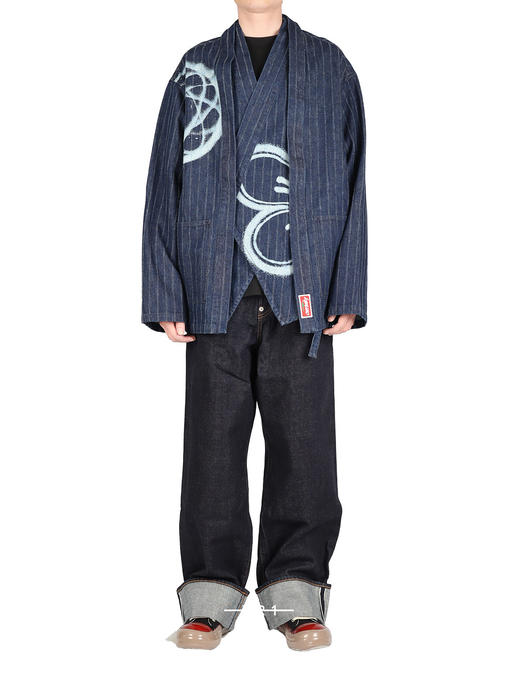 Kenzo | “Kenzo x Futura 2000”日式牛仔布和服外套 商品图1