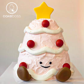 【私人订制】圣诞节主题系列水果奶油生日蛋糕