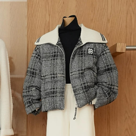 【特价不退换】【预售7天】良木礼印花鹅绒服（D251103153） 商品图0