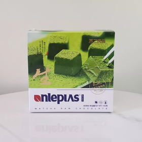 102g不二良品生巧克力抹茶味